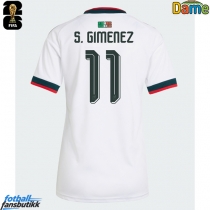 Mexico Santiago Gimenez #11 Bortedrakt Dame EM 2024 Kortermet